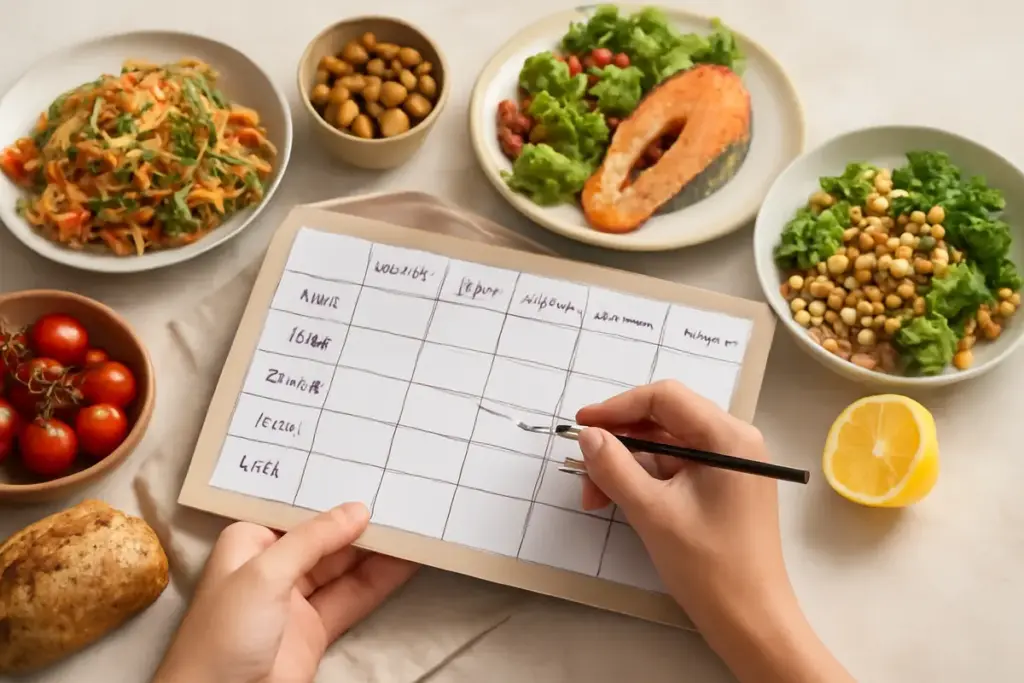 Dieta mediterranea equilibrata: i menu settimanali che semplificano la preparazione dei pasti